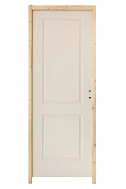 Bloc-porte Camargue blanc lisse pro H.204 x l.73 cm, poussant gauche