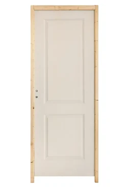 Bloc-porte Camargue prépeint H.204 x l.73 cm, poussant droit