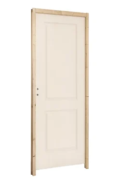 Bloc-porte Camargue prépeint H.204 x l.73 cm, poussant droit