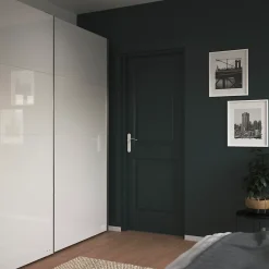 Bloc-porte Camargue prépeint H.204 x l.73 cm, poussant droit