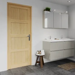 Bloc-porte Connemara pin H.204 x l.73 cm, poussant gauche- Online