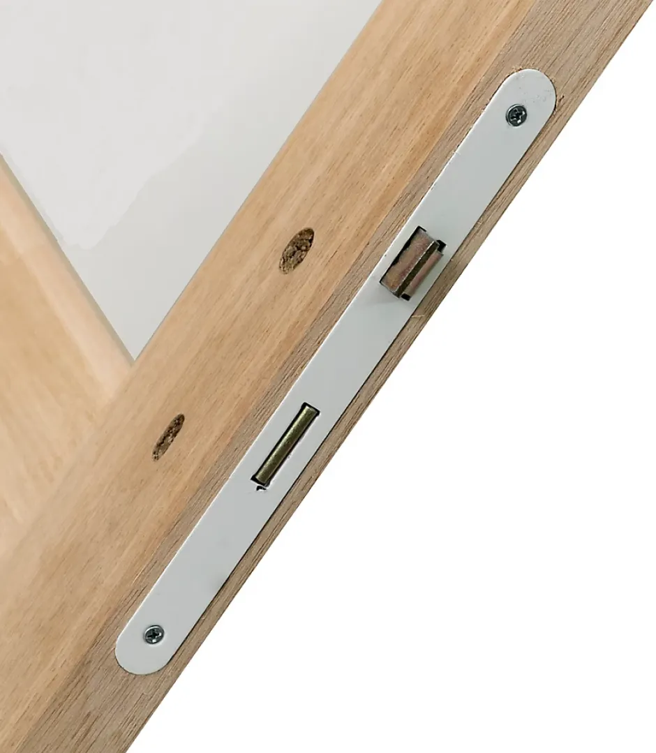 GoodHome Bloc-porte Connemara vitré H.204 x l.83 cm, poussant droit