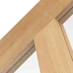 GoodHome Bloc-porte Connemara vitré H.204 x l.83 cm, poussant droit