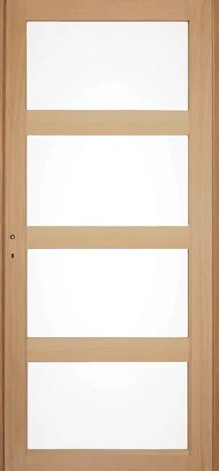 Bloc-porte Connemara vitré H.204 x l.73 cm, poussant droit-GoodHome Sale