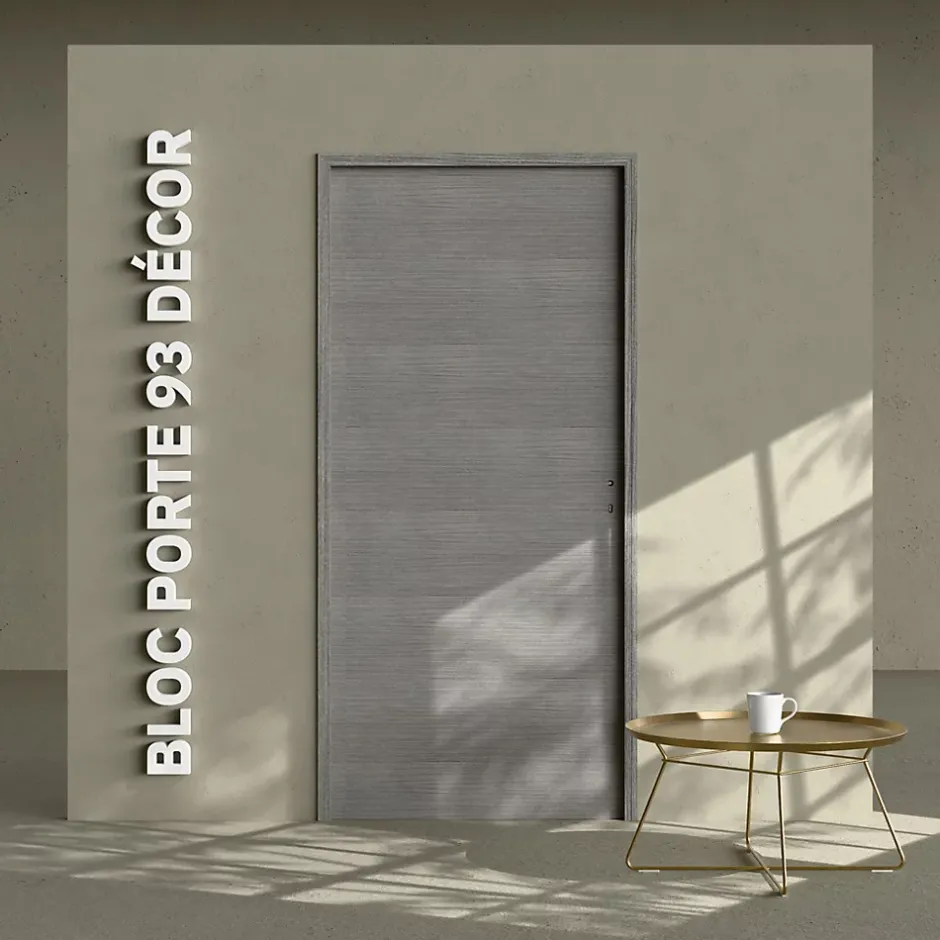 Coulicool Bloc-Porte Costa Rica H. 204 x l. 93 cm - Poussant Gauche