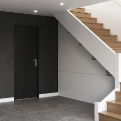 Bloc-porte Coupe feu prépeint H.204 x l.83 cm, poussant droit- Sale