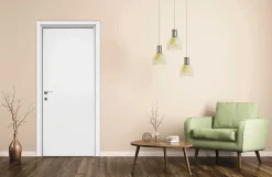 Bloc-porte Exmoor blanc H.204 x l.73 cm, poussant droit- New