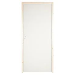 Bloc-porte Exmoor blanc H.204 x l.83 cm, poussant droit
