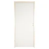 Bloc-porte Exmoor blanc H.204x73 cm poussant gauche