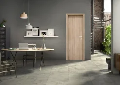 Bloc-porte Exmoor chêne H.204 x l.73 cm, poussant gauche- New