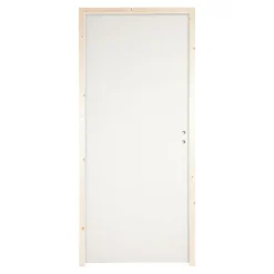 Bloc-porte Exmoor pro blanc H.204 x l.83 cm, poussant gauche- Sale