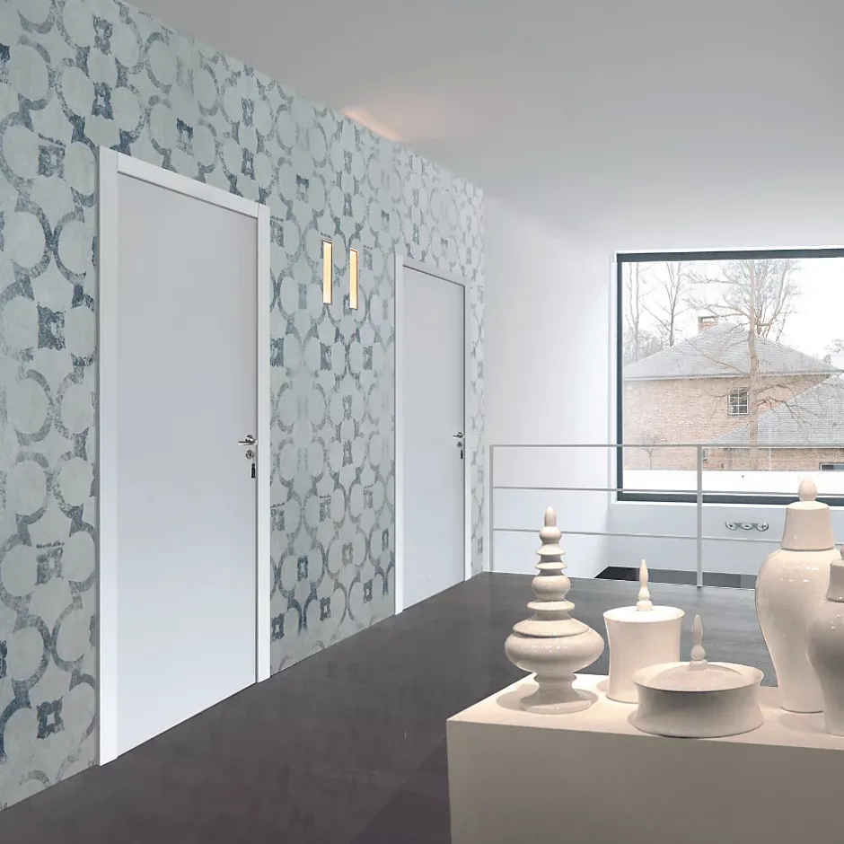 Bloc-porte Liberto, 93 cm, pré-peint-Reivilo New