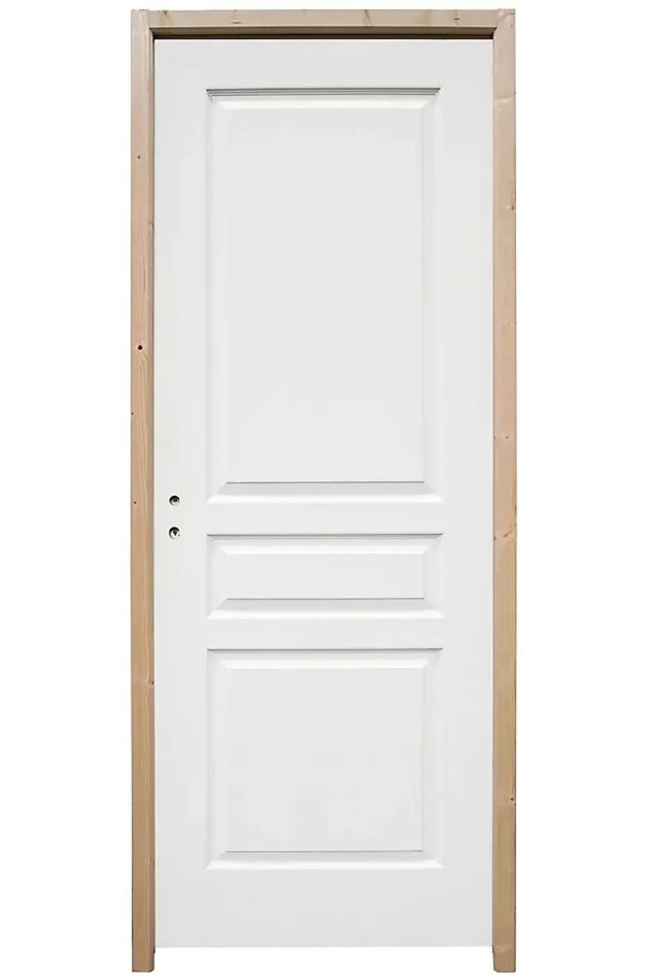 Bloc-porte Ordesa postformé blanc H.204 x l.83 cm, poussant droit- Hot