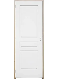 Bloc-porte Ordesa postformé blanc H.204 x l.73 cm, poussant droit- Discount