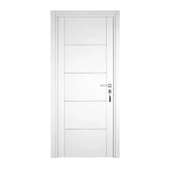 Bloc-porte pose fin de chantier Premium Casoar, H.204 x l.83 cm, aspect chêne blanc, réversible-Reivilo Hot