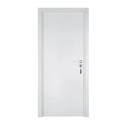 Reivilo Bloc-porte pose fin de chantier Premium Miro, H.204 x l.83 cm, aspect chêne blanc, réversible