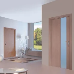 Bloc-porte pose fin de chantier Premium Enzo, H.204 x l.73 cm, aspect chêne gris, réversible-Reivilo Hot