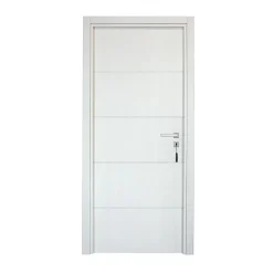 Reivilo Bloc-porte pose fin de chantier Premium Seymour, H.204 x l.93 cm, aspect chêne blanc, réversible