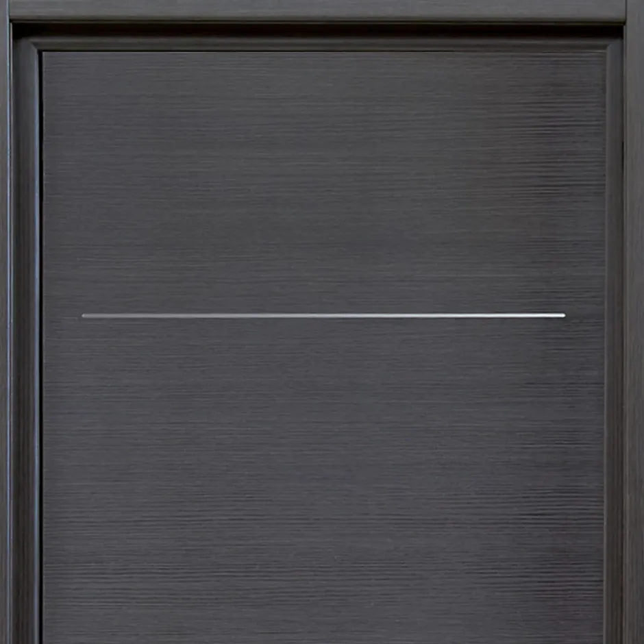 Bloc-porte Triaconta gris H.204 x l.83 cm, poussant droit- Clearance