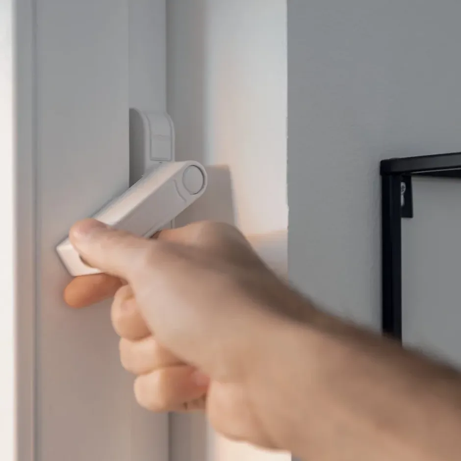 Bloque fenêtre à clé 2410 blanc-Abus Online