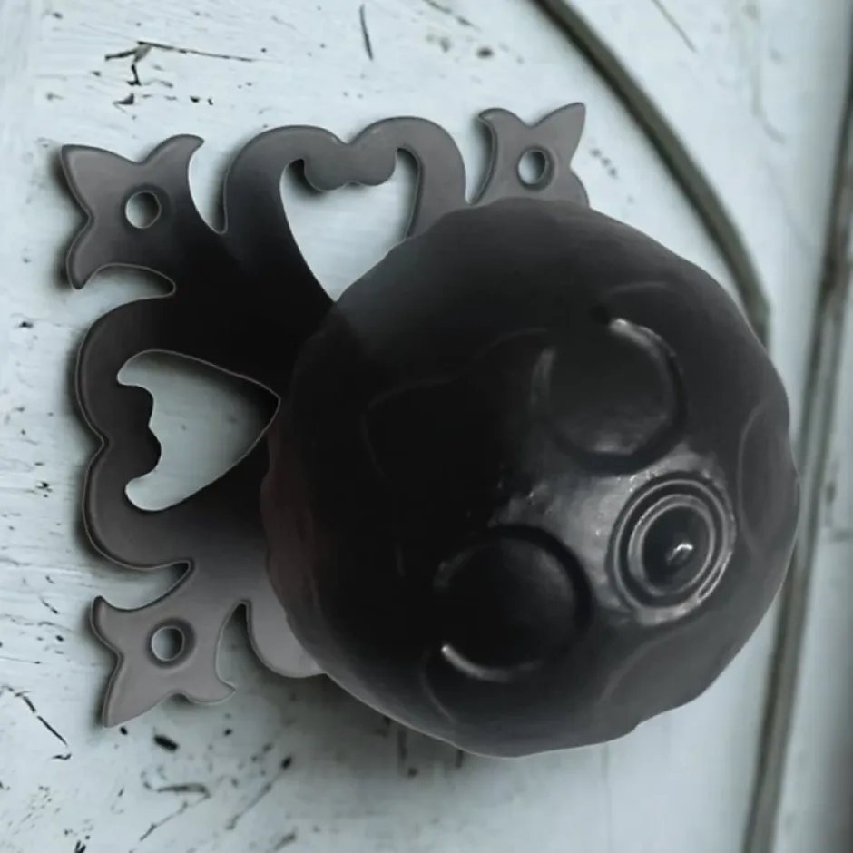 Boule rustique, diamètre 700mm, noire-Secury-T Outlet