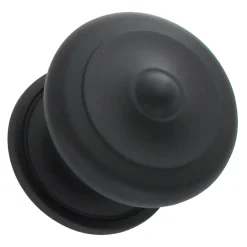 Secury-T Bouton Boule de porte d'entrée rustique noir mat
