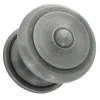Secury-T Bouton Boule de porte d'entrée rustique argent antique
