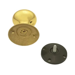 Bouton fixe de tirage de porte en Laiton D70 mm Laiton PVD Haute resistance-Hardwarexchange Hot