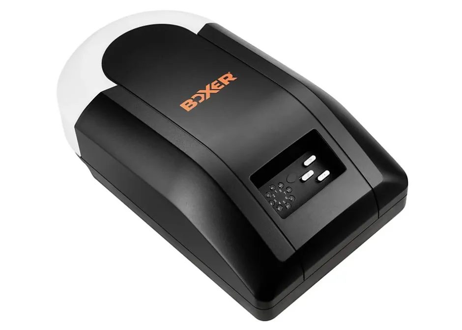 Ouvre-porte de garage 800N avec télécommande, éclairage LED et arrêt automatique, portée 35 m-Boxer Outlet