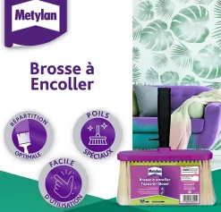 Brosse à encoller pour papier peint L.17 x l.230 x H.8 cm-Metylan Sale