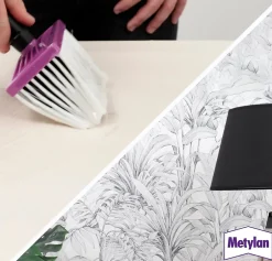 Brosse à encoller pour papier peint L.17 x l.230 x H.8 cm-Metylan Sale