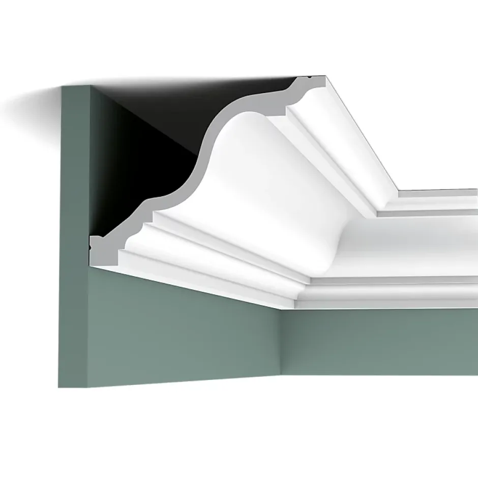 Orac C334 Corniche plafond Decor - 15x19,5x200cm (h x p x L) - moulure décorative polyuréthane