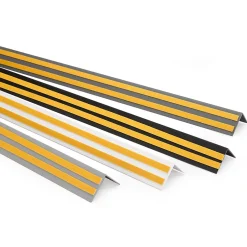 Quest Cache de tringle à rideau  PVC 35x35mm, 2m, installation de la bande lumineuse LED, blanc