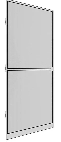 Cadre moustiquaire de porte en alu blanc Easyline 100 x 210 cm