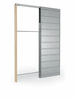 Caisson à galandage H.204 x l.70 cm pour porte coulissante Rhea- Hot