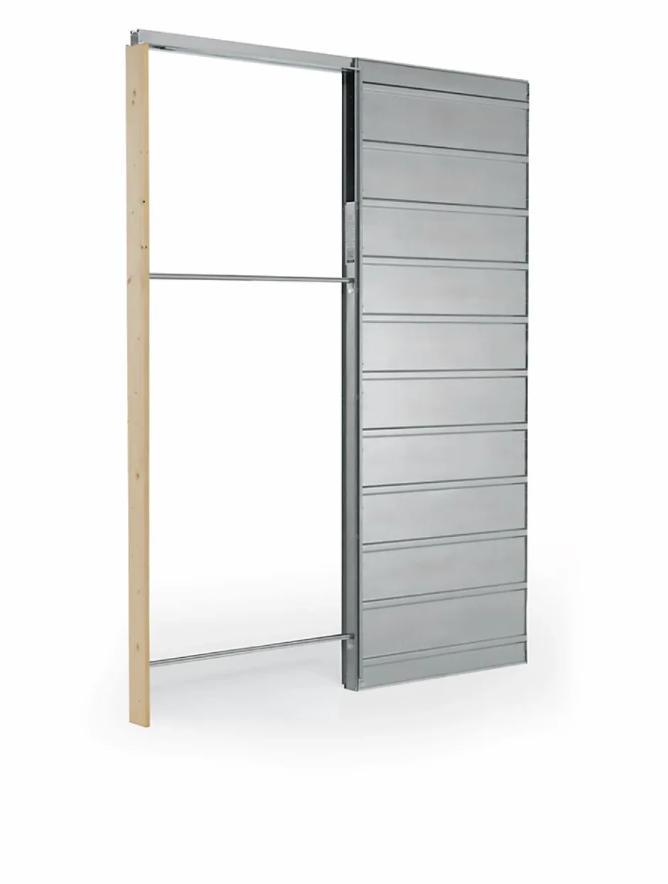 Caisson à galandage H.204 x l.80 cm pour porte coulissante Rhea