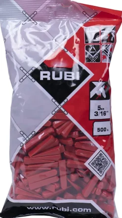 Cales pour carrelage 5 mm - lot de 500,-Rubi Hot