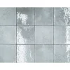 Carreau Mural Intérieur/Extérieur Brillant. Nissel Gris 12x12 cm-Lux Mosaic Clearance