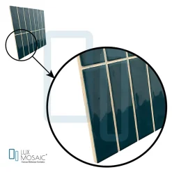 Lux Mosaic Carreau Pré-découpé Effet Mosaïque. Série Stick Pétrole 20x20 cm