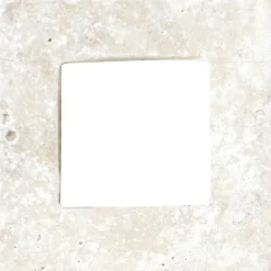 CARREAU RENAISSANCE TRAVERTIN IVOIRE PERCE 1 PIÈCE 10 x 10 CM CASA LINEA-Casa Linéa Best