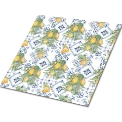 Carreaux vinyle 30x30 cm Citrique 9 pcs-Tulup Clearance