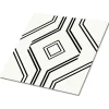 Tulup Carreaux vinyle 30x30 cm Traits géométriques 9 pcs