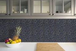 Tulup Carreaux vinyle 30x30 cm Fissures dans le marbre 9 pcs