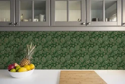 Carreaux vinyle 30x30 cm Feuilles d'abstraction 9 pcs-Tulup