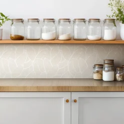 Tulup Carreaux vinyle 30x30 cm feuilles linéaires 9 pcs