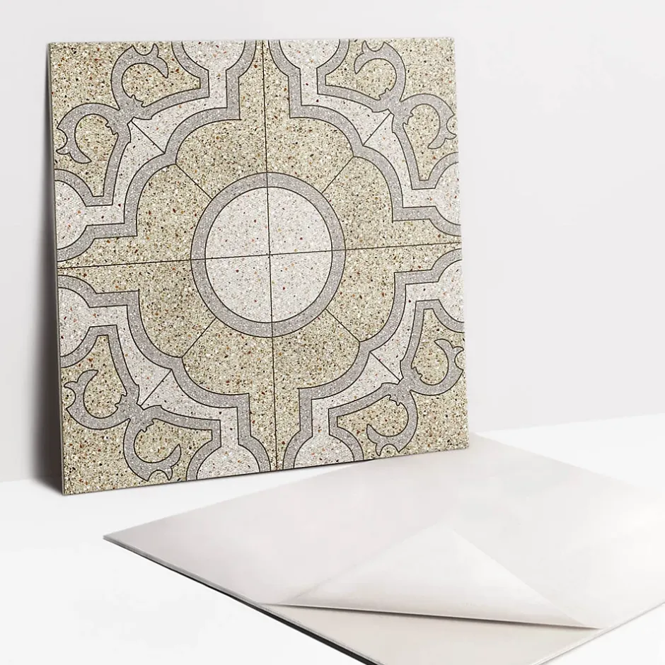 Carreaux vinyle 30x30 cm Carreaux décoratifs en pierre 9 pcs-Tulup Outlet