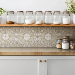 Carreaux vinyle 30x30 cm Carreaux décoratifs en pierre 9 pcs-Tulup Outlet