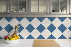 Tulup Carreaux vinyle 30x30 cm Diamant 9 pcs