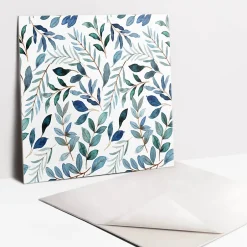 Tulup Carreaux vinyle 30x30 cm brindilles et feuilles 9 pcs