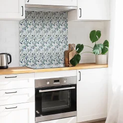 Tulup Carreaux vinyle 30x30 cm brindilles et feuilles 9 pcs